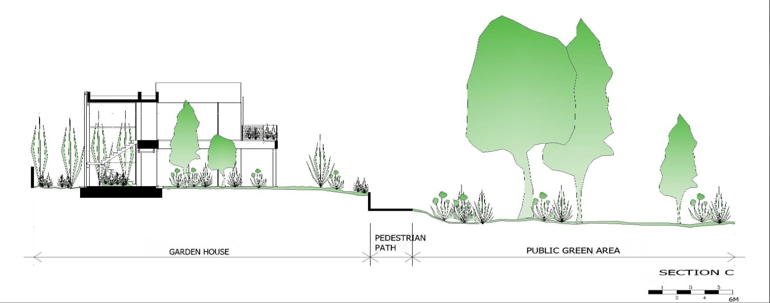 section through park | christos pavlou architecture