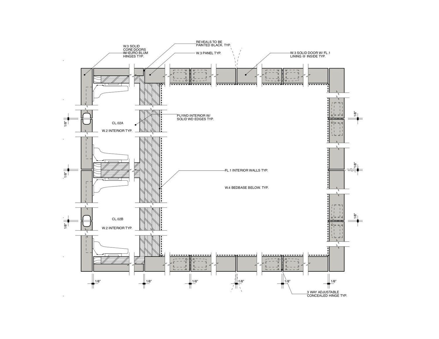 A birds eye view of the apartment | Brian Messana and Toby O'Rorke