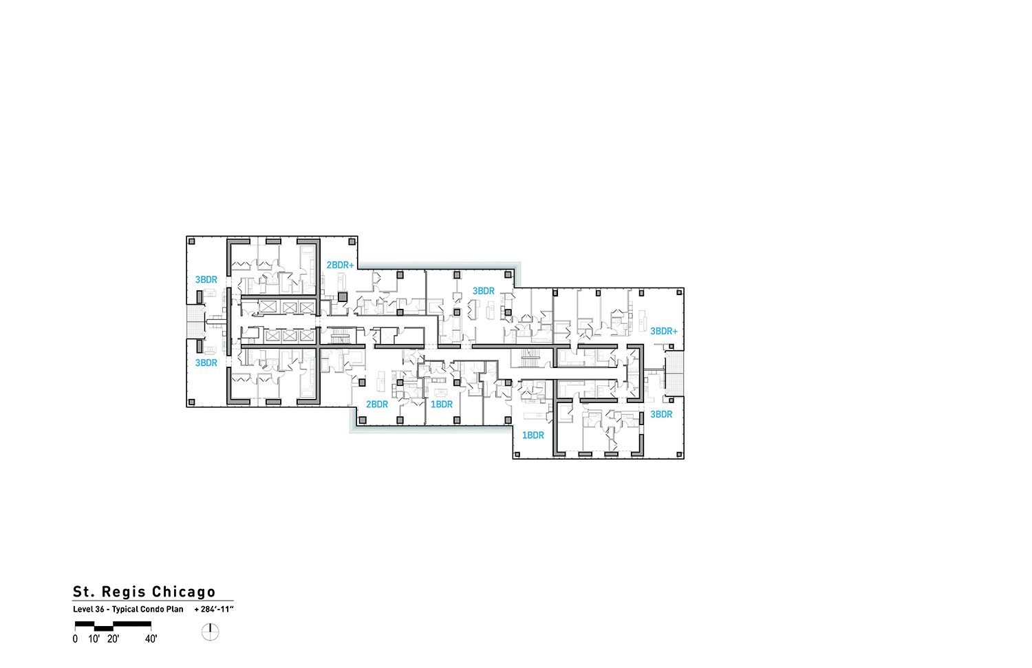 Typical Floor Plan | © Studio Gang