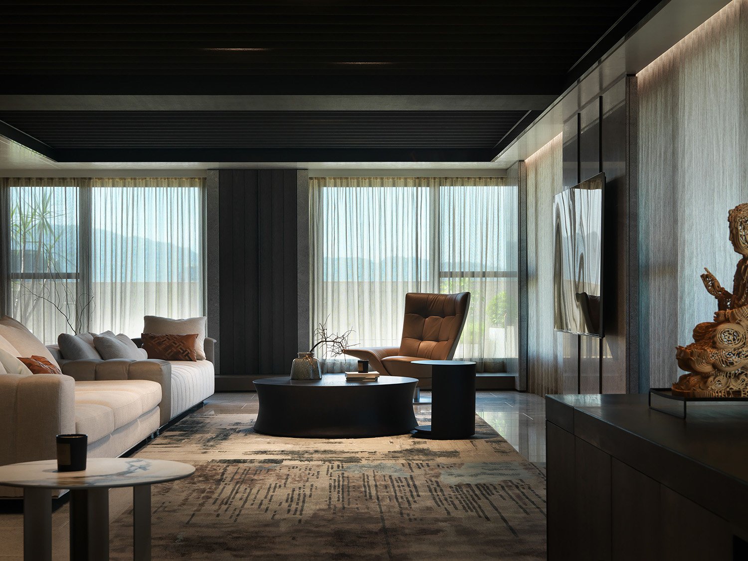 Afterglow-Living Room | Chain10 Architecture & Interior Design Institute