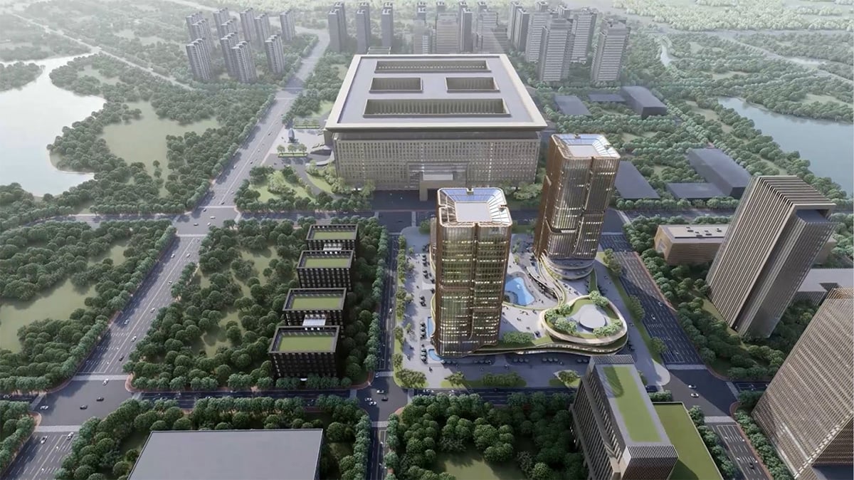 Aerial view | TIANJIN TIANHUA NORTHERN ARCHITECTURAL DESIGN