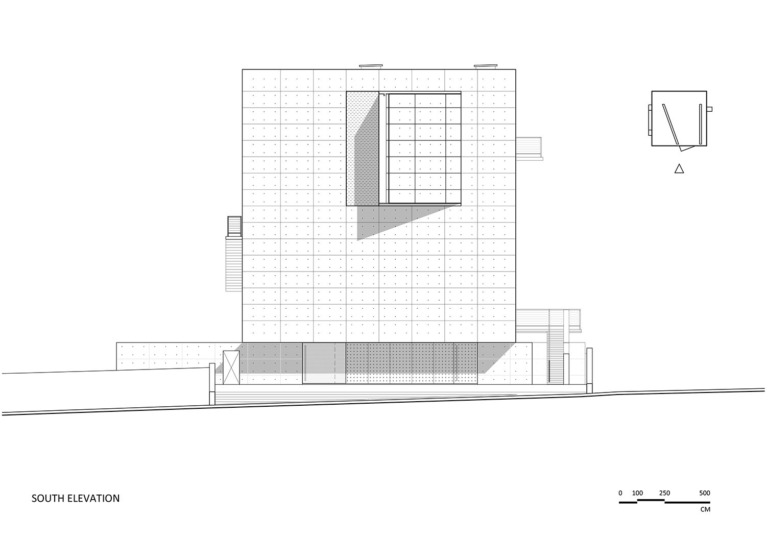 South elevation | ©KRIS YAO｜ARTECH