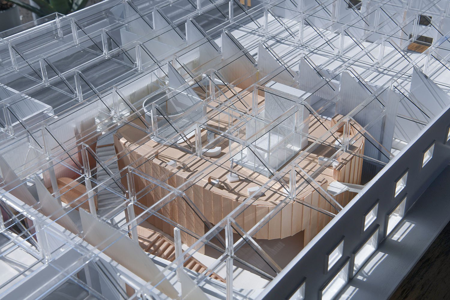 Sandi Simon Center for Dance Model | Lorcan O'Herlihy Architects [LOHA]