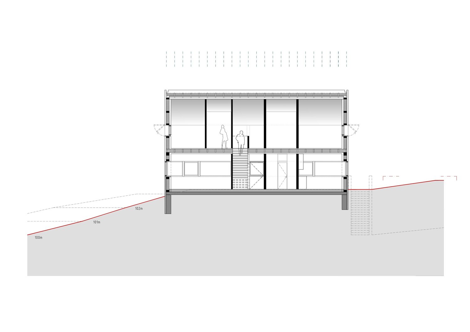 Section A 1|100 | Jadric Architektur
