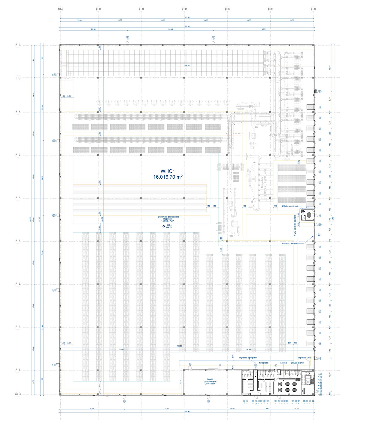 Internal plan WHC | Ing. Filippo Salis, Arch. Stefania Mannironi, Ing. Emanuela Plasmati, Arch. Irem Okandan, Ing. Caterina Panteghini, Ing. Paolo Faccioli