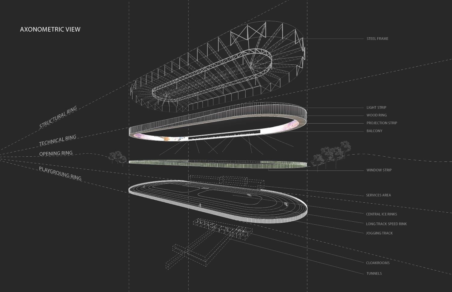 Axonometrical view | Lemay