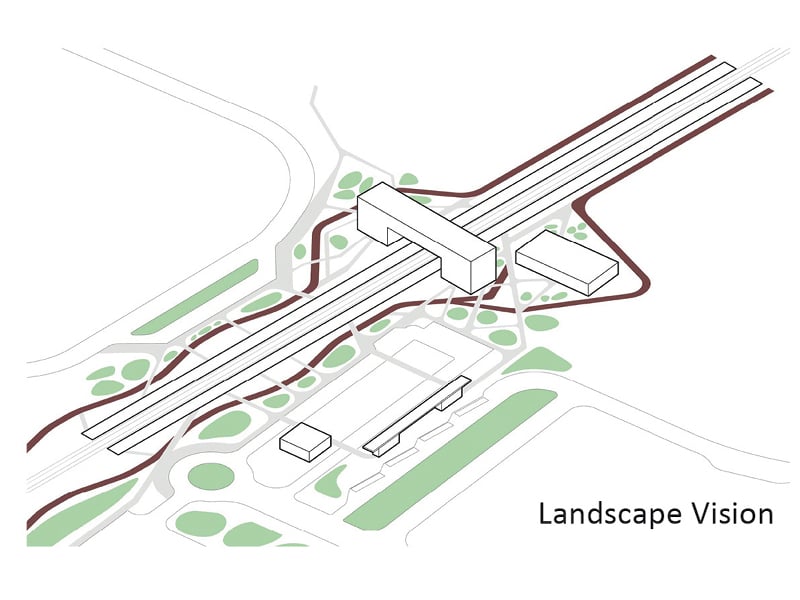 Built-Form Diagram - Landscape Vision | Arcadis IBI Group