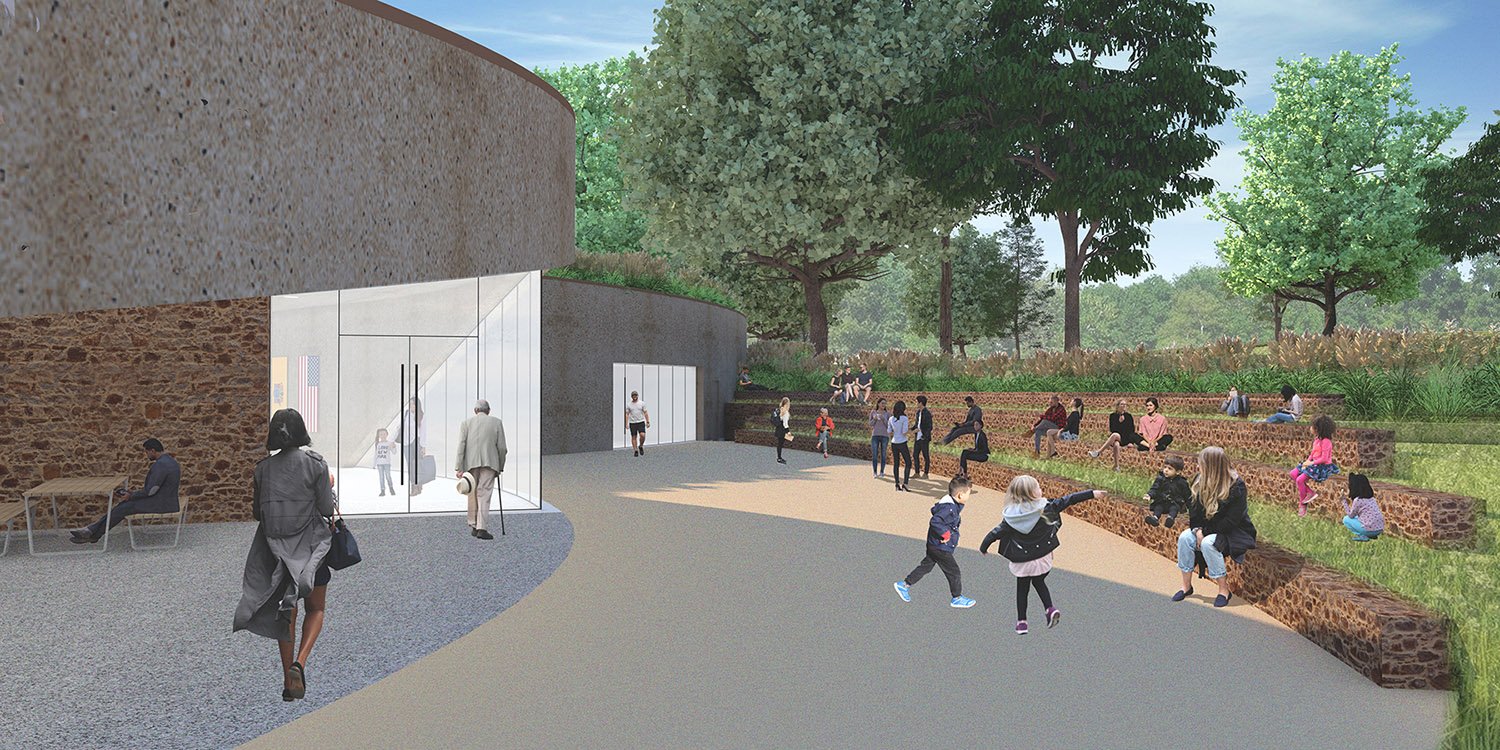 Outdoor amphitheater classroom | ikon.5 architects