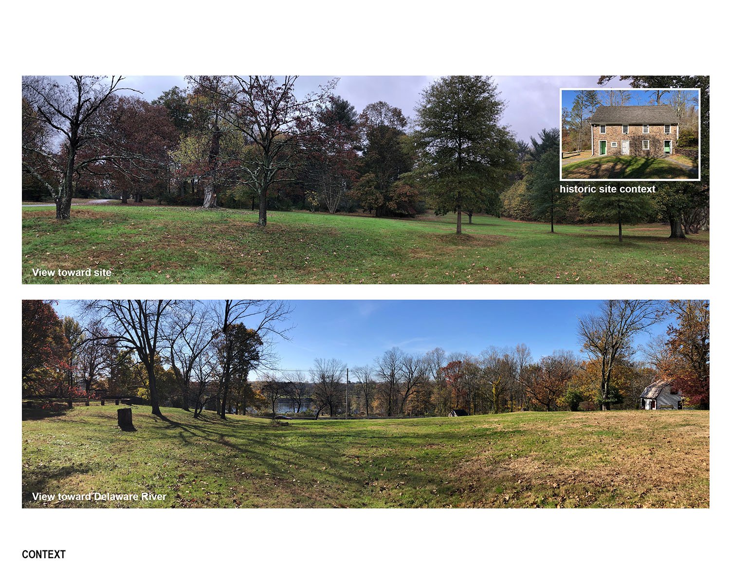 Photos illustrating site context | ikon.5 architects