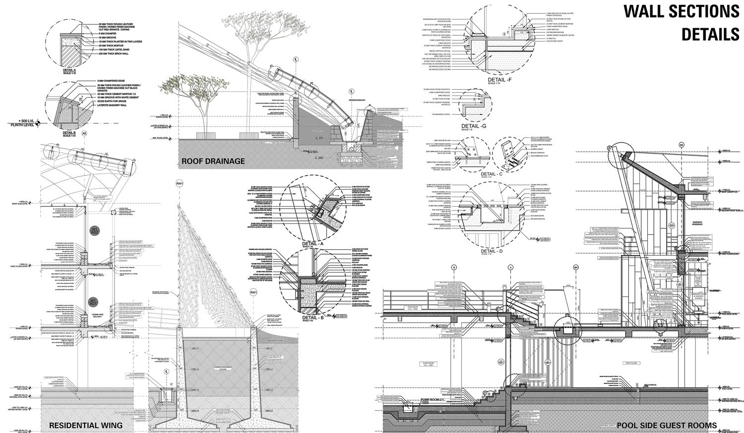 Wall Sections | © MOFA Studios