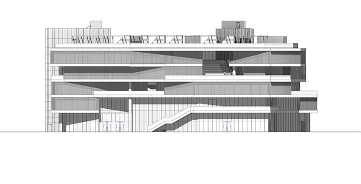 West Elevation | Sasaki