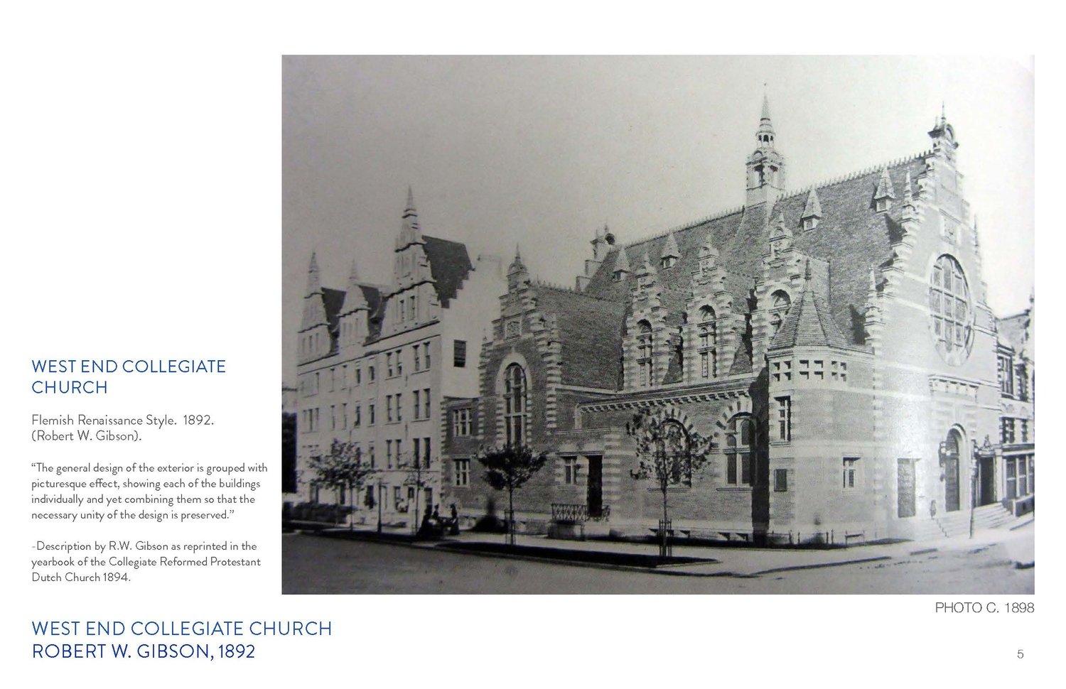 Historic West End Collegiate Church | COOKFOX