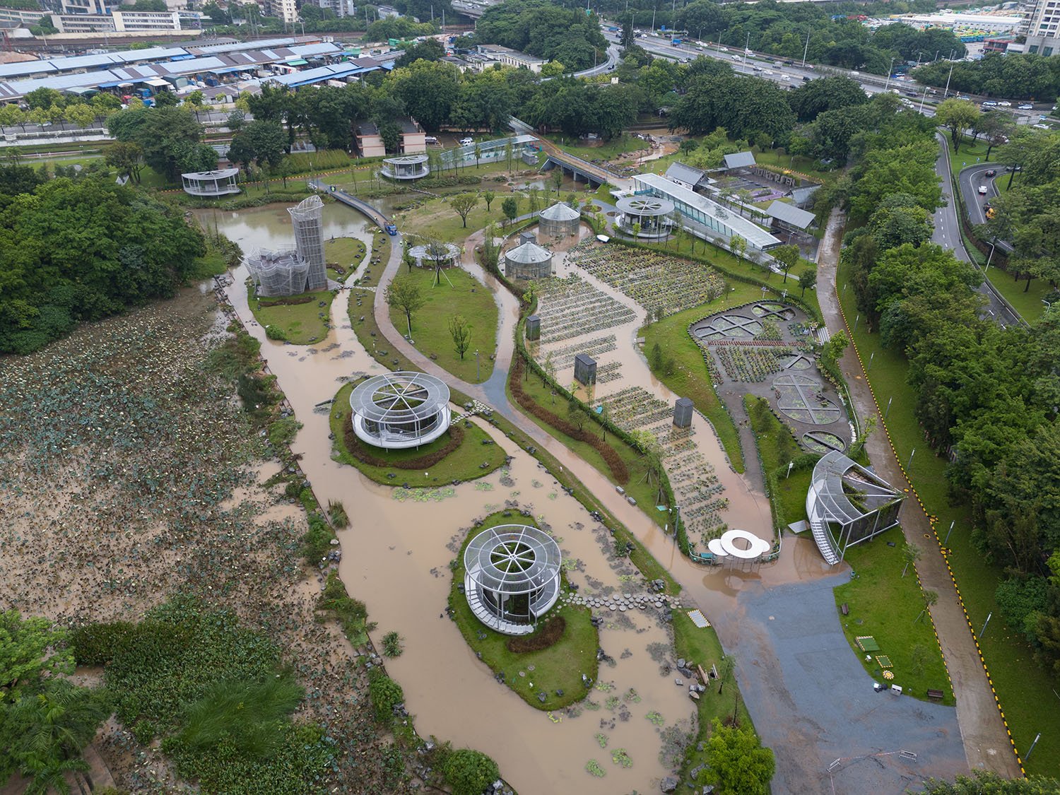 The Lake functions as flood storage area | Photographer: Zhang Chao