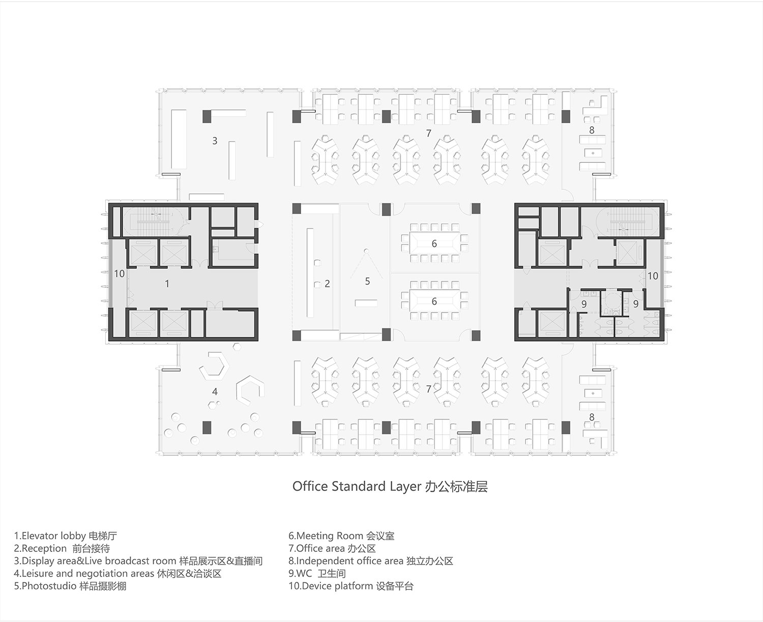 Office Standard Floor Plan | gad