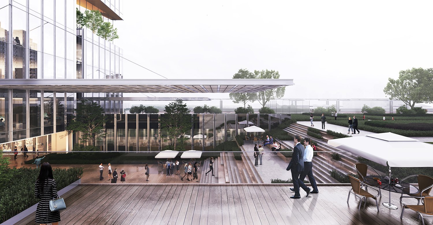 Leisure garden on the roof | gad