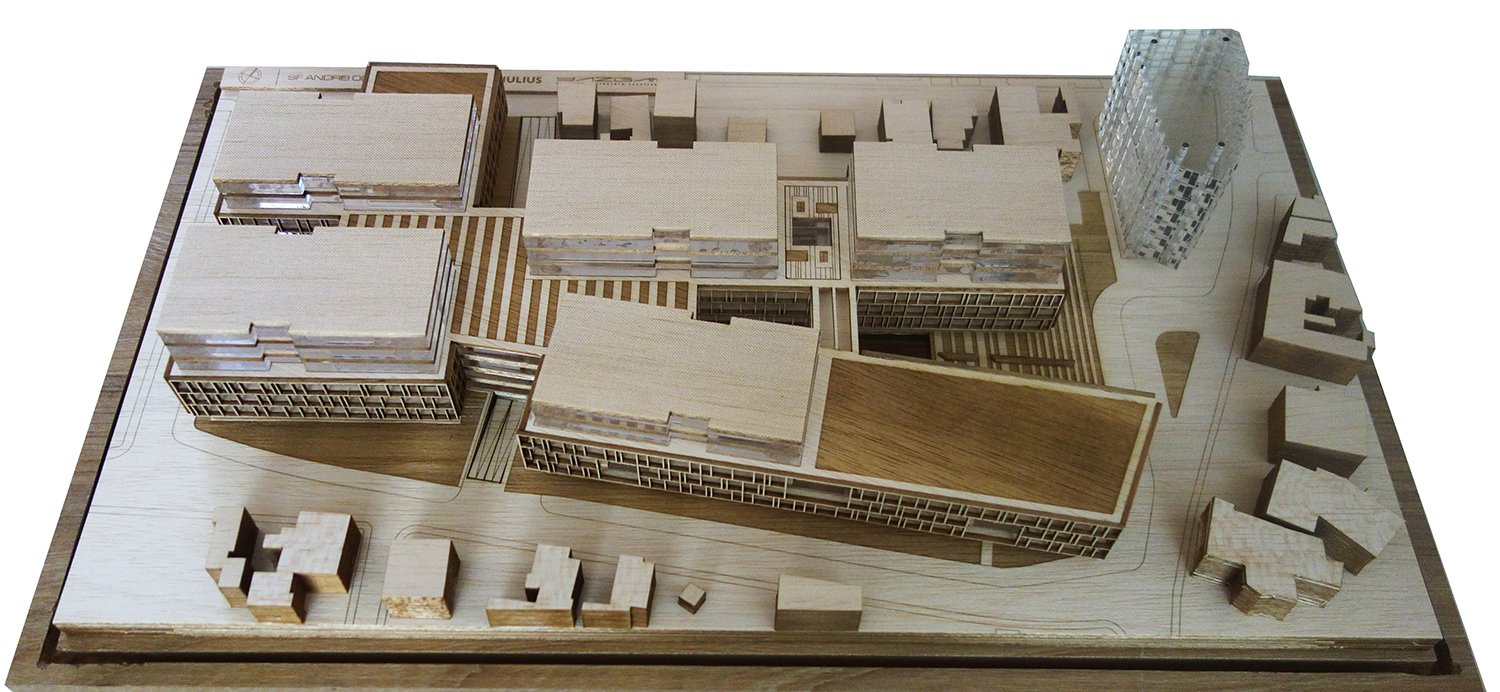 palas campus scaled model | yazgan design