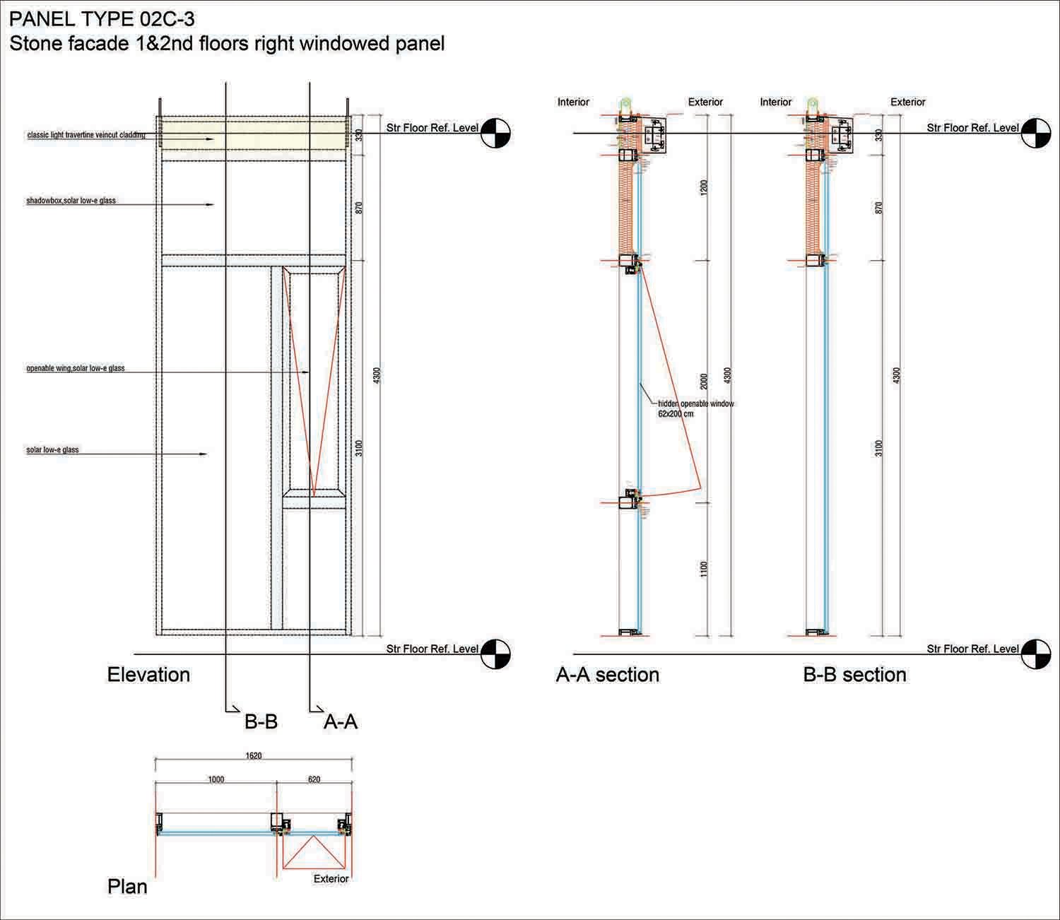 palas campus facade system | yazgan design