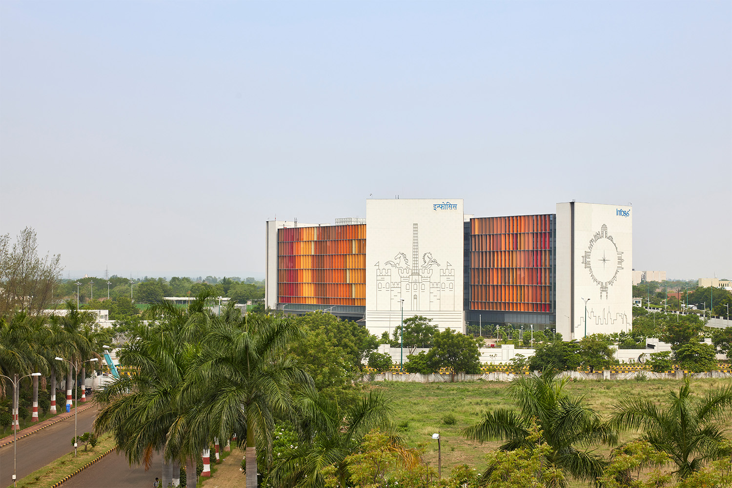 The office campus for Infosys in Nagpur is a net-zero design that exceeds conventional benchmarks of sustainability and energy performance | Paul Raftery