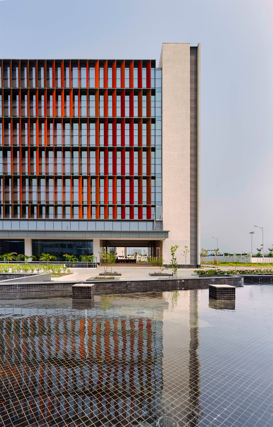 The campus supports low-energy cooling, intelligent building automation, effective rainwater harvesting, and the complete recycling of wastewater | Barani P Karthik, Morphogenesis