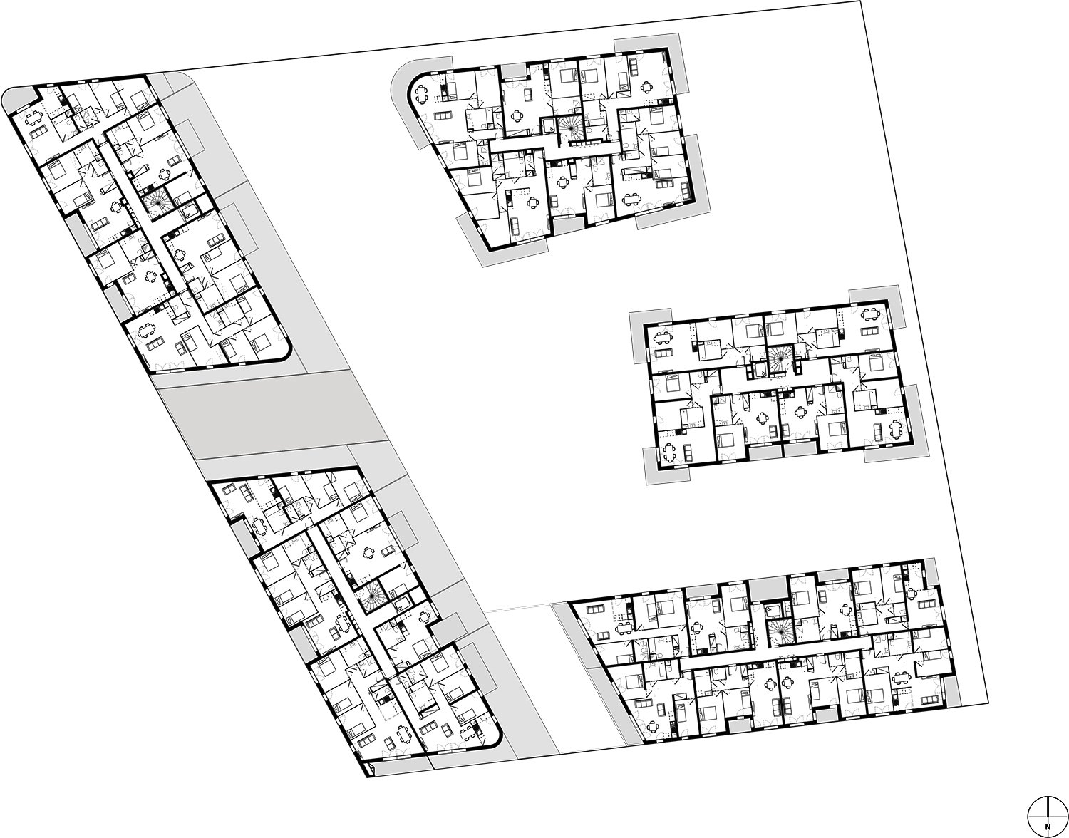 2nd Floor Plan | Atelier(s) Alfonso Femia / AF517