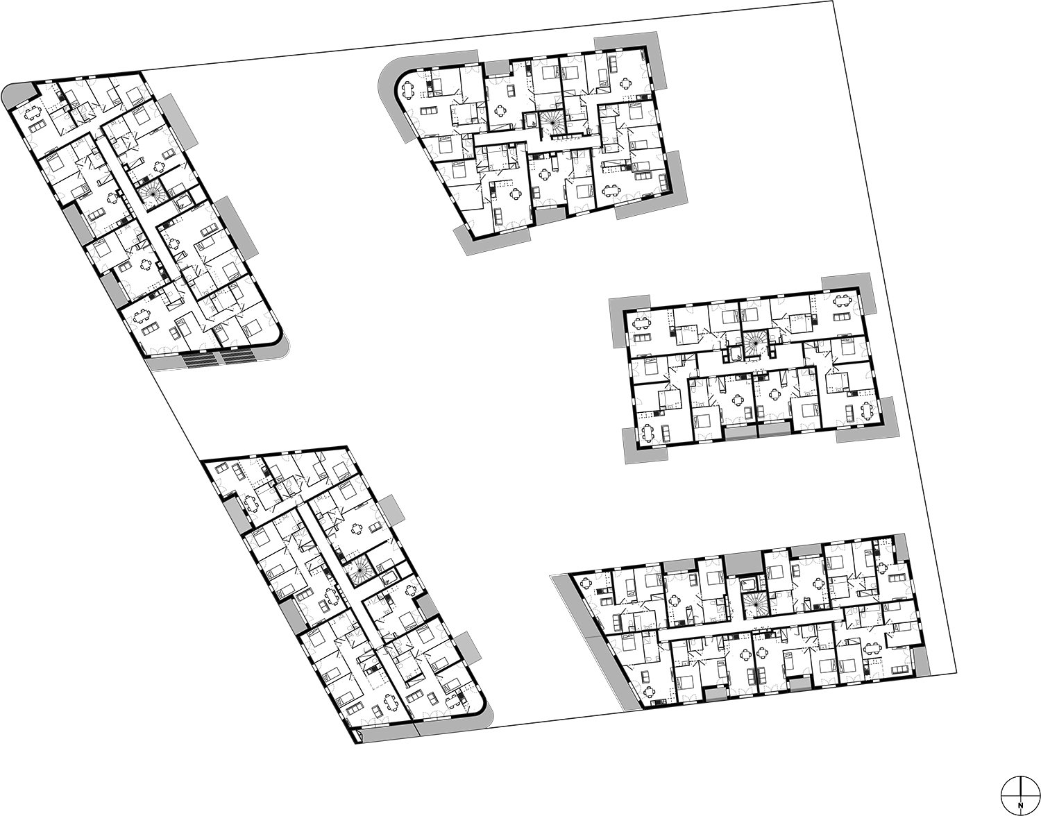 3rd Floor Plan | Atelier(s) Alfonso Femia / AF517