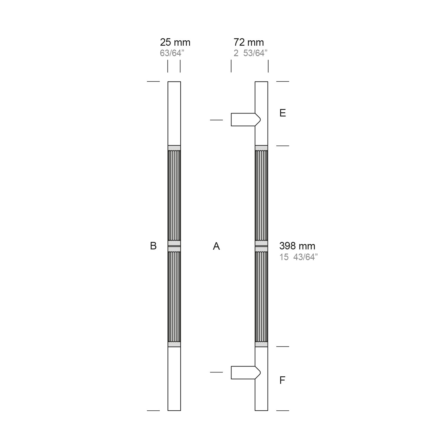 TOCCO: T pull with double faceted grip | pba