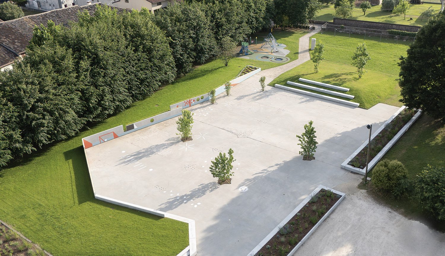 Bird's eye view from the northeast | Pellizzari Building srl