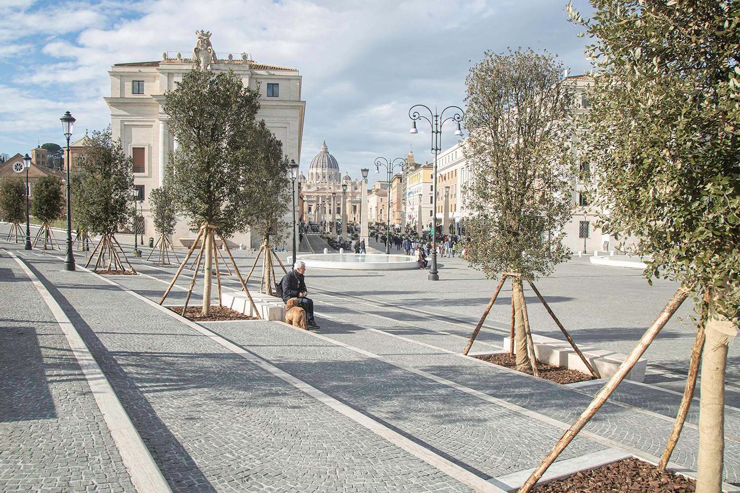 Piazza Pia - Gradonata Tevere | Luca Nicchiarelli