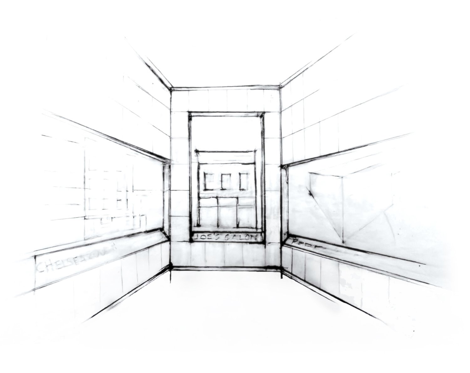 Conceptual Sketch of Installation | Louise Braverman