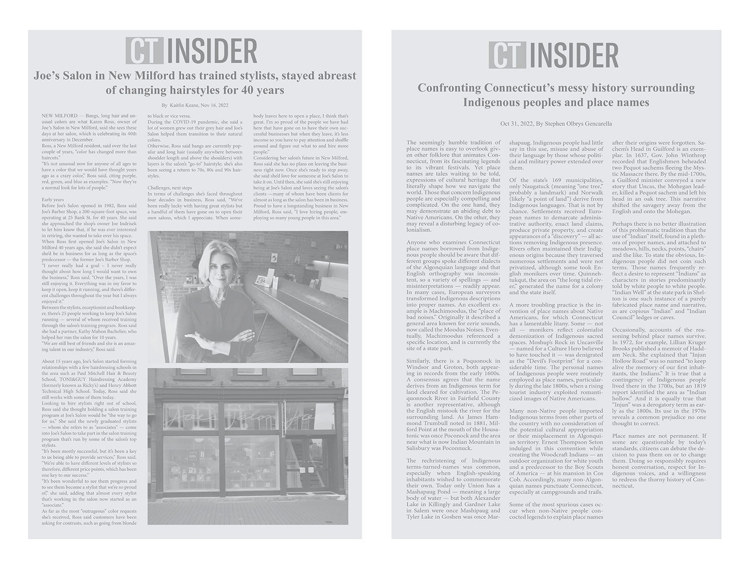 Composite News Articles About New Milford, Connecticut | Louise Braverman Architect