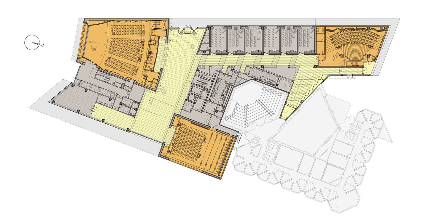 Ground Floor Plan | © Goettsch Partners