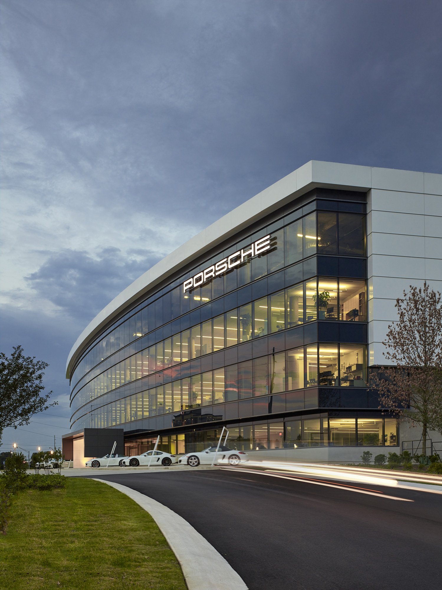 Porsche Cars North America Experience Center and Headquarters, HOK