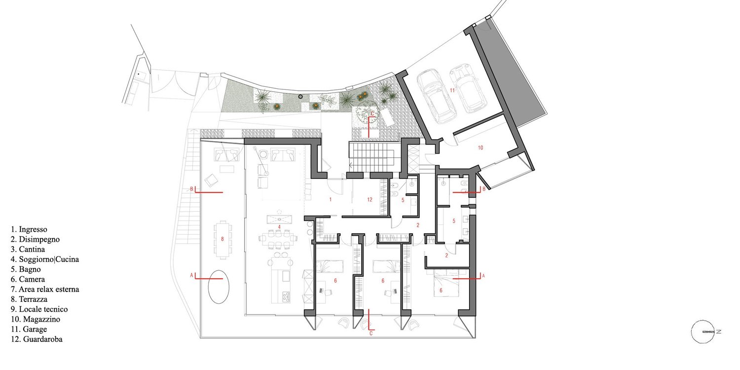 First floor plan | © A+I