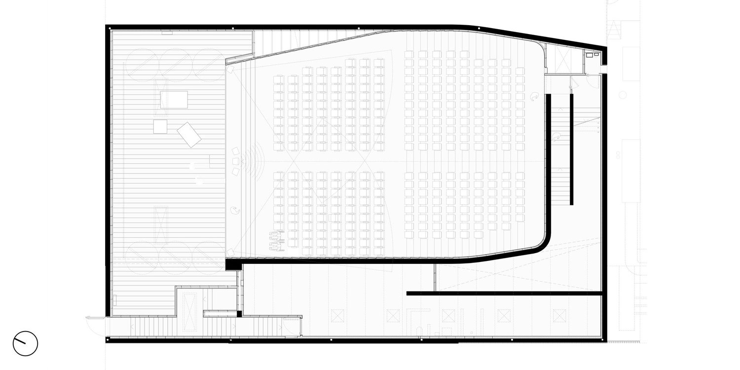 First floor plan | © PBeB Architetti