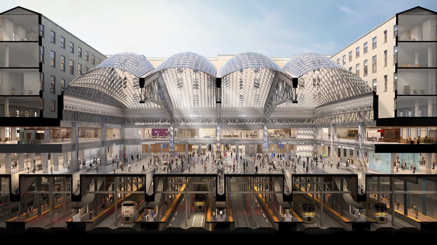 Moynihan Train Hall cambia il volto di Penn Station a New York