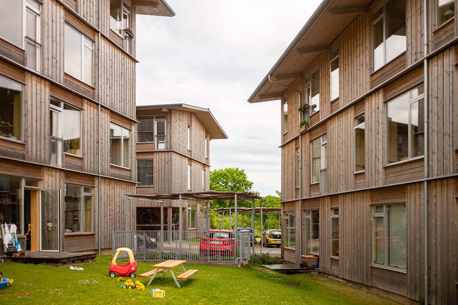 Lisbjerg Bakke: a hybrid construction system for timber villages of the future
