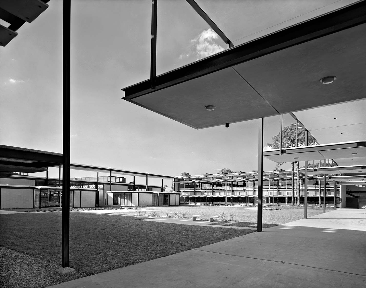 | Riverview High School, Paul Rudolph, Sarasota, Florida, USA, 1958