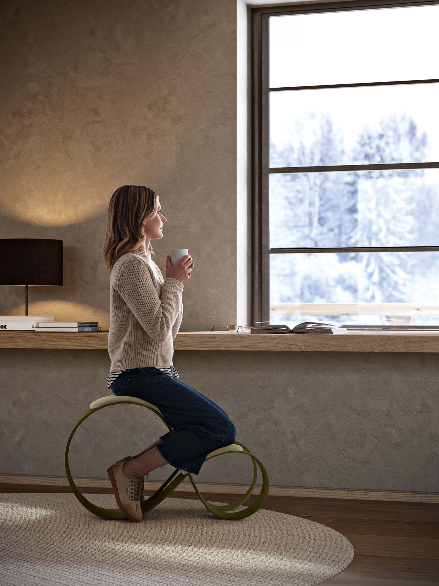 Moon chair | courtesy of Quadrifoglio Group