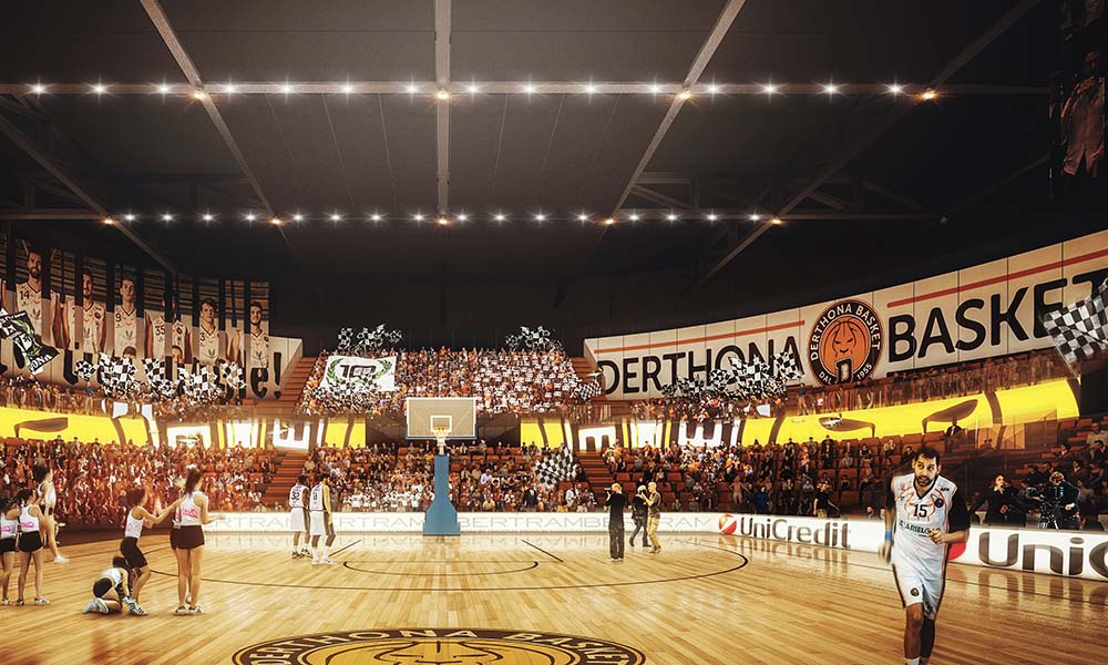 Cittadella dello Sport di Tortona | Rendering by ADC Visualizations, courtesy of Barreca & La Varra