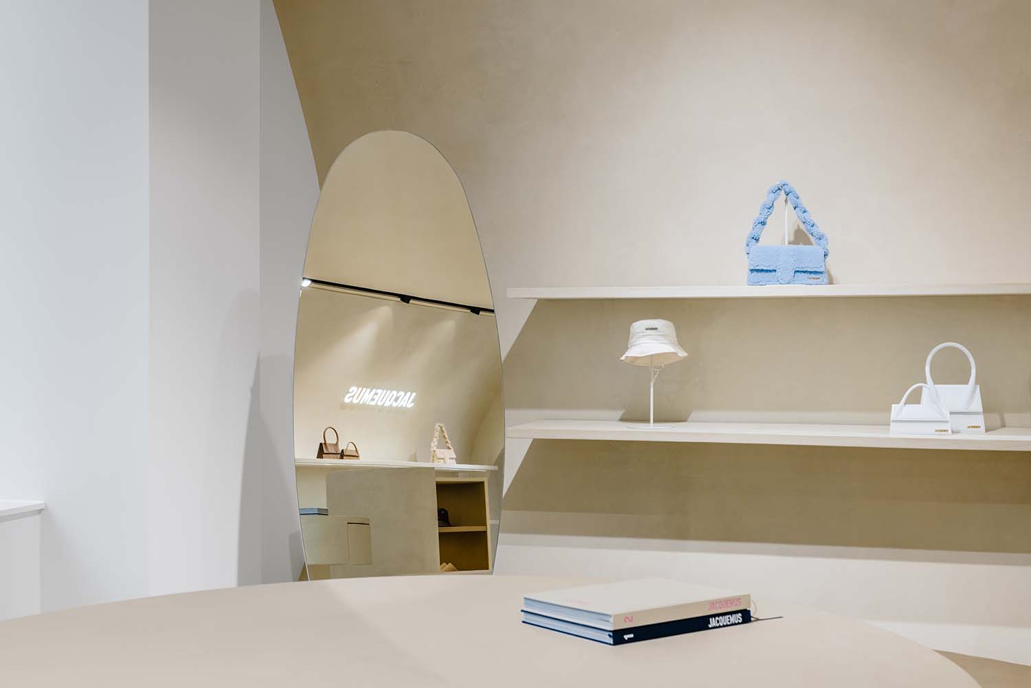 Jacquemus, Harvey Nichols, AMO/OMA | ©Benoit Florençon, courtesy of AMO
