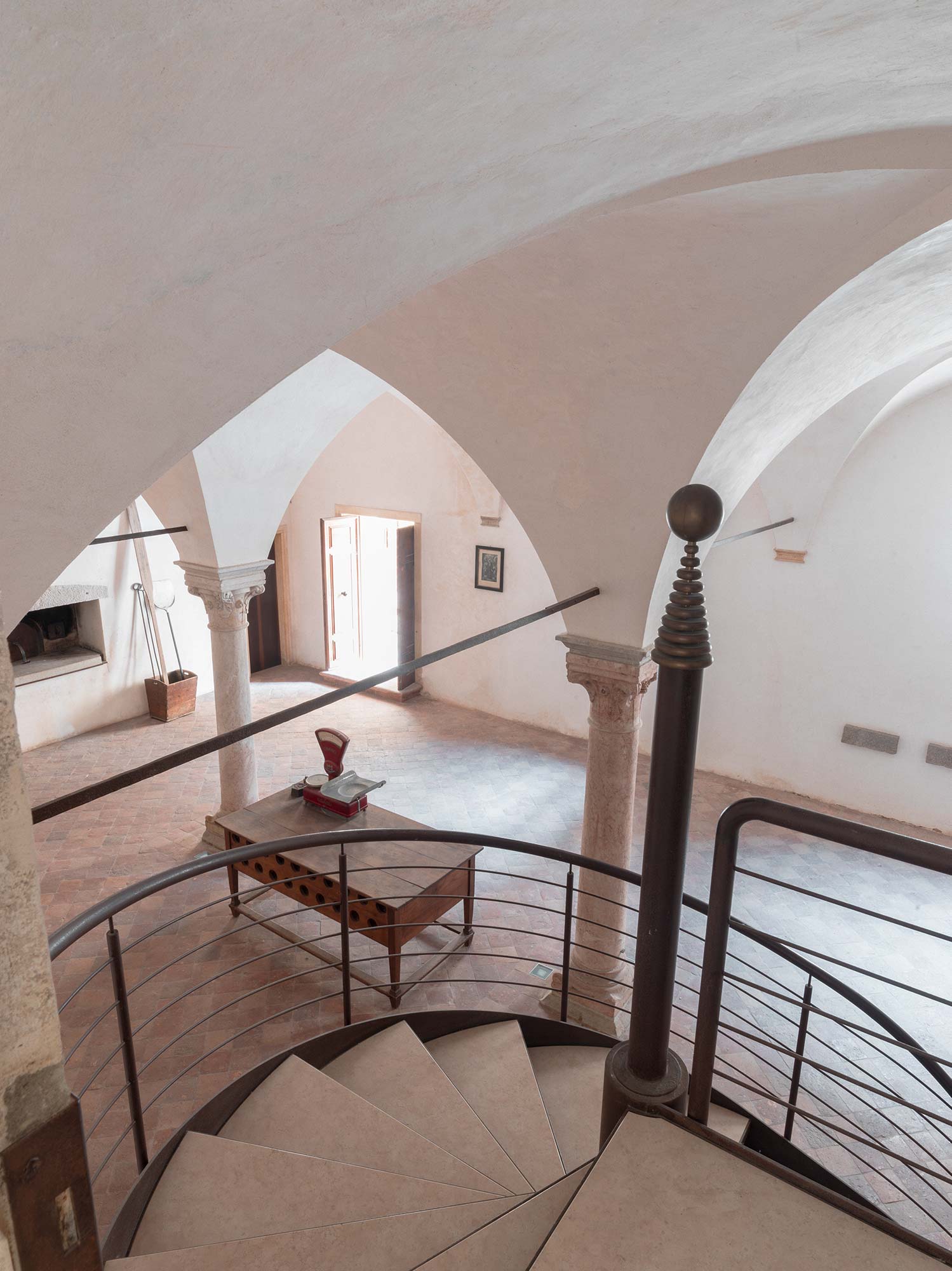 Sala del Forno dell'Abbazia di Praglia - Architettura Tommasi | © Marcello Mariana, courtesy of Architettura Tommasi