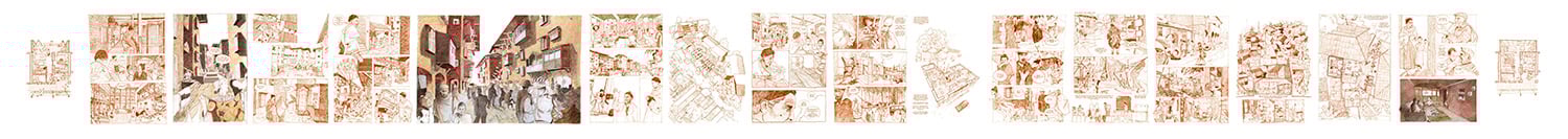 Antonio Paoletti, Reconfiguring Addis Ababa’s Narratives – Storytelling for Architecture (2021 - Handdrawn) | Courtesy The Architecture Drawing Prize