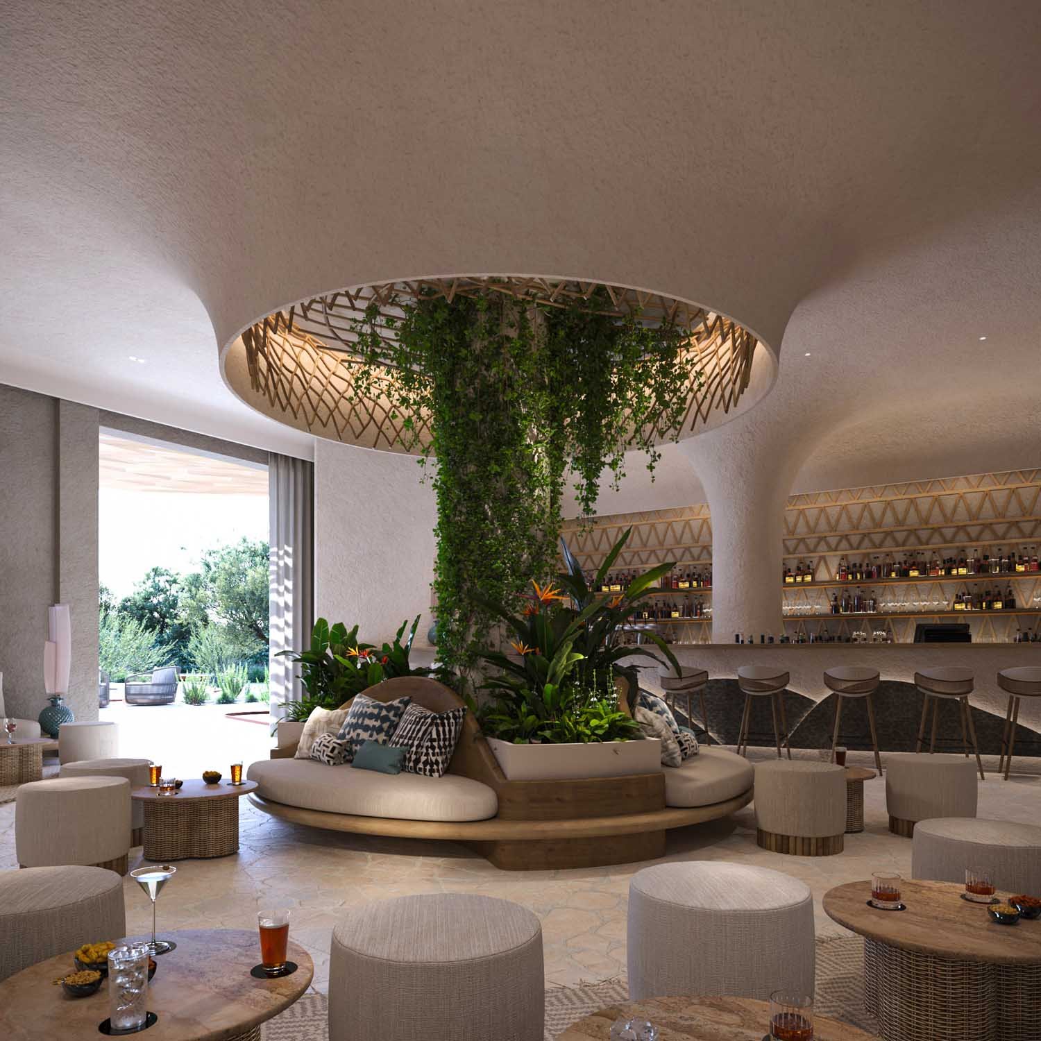 Valtur Gallipoli Beach Resort - De.Tales with Fernando Longo Architetto | Rendering courtesy of Valtur and studio De.Tales