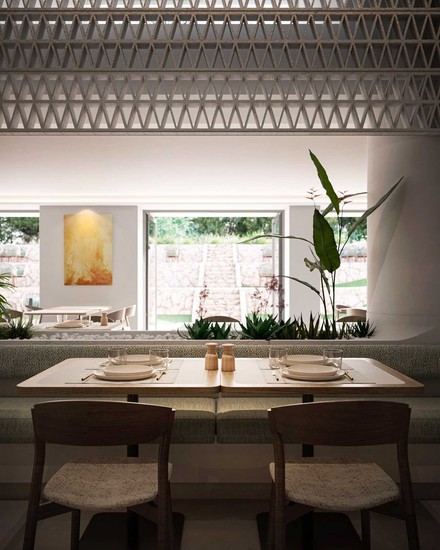 Valtur Gallipoli Beach Resort - De.Tales with Fernando Longo Architetto | Rendering courtesy of Valtur and studio De.Tales