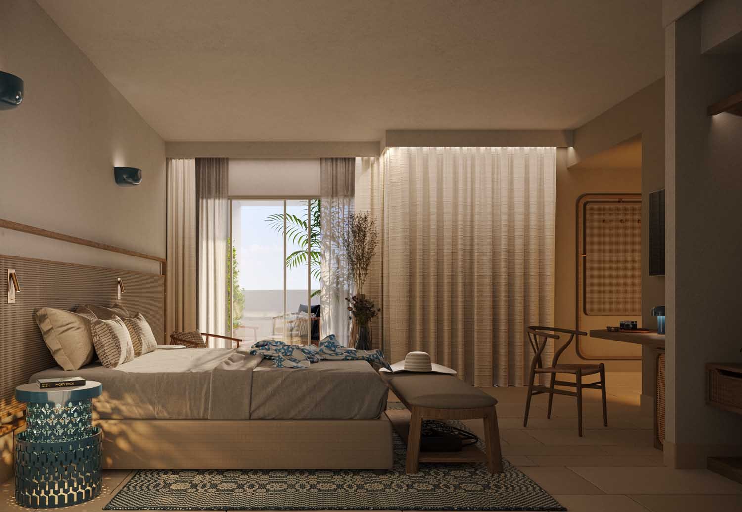 Valtur Gallipoli Beach Resort - De.Tales with Fernando Longo Architetto | Rendering courtesy of Valtur and studio De.Tales