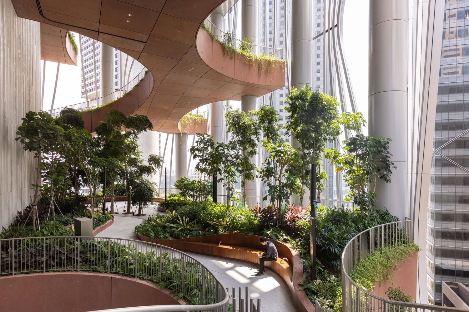 CapitaSpring - Carlo Ratti Associati and Bjarke Ingels Group | © Finbarr Fallon, courtesy of Carlo Ratti Associati and BIG