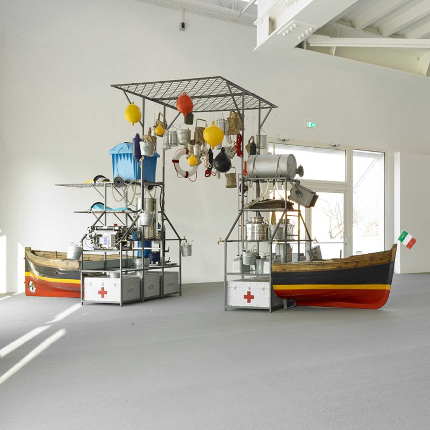I preferiti di Marino | Lucy e Jorge Orta, Orta Water - Purification Station, 2005, 804x295x168 cm, Collezione Golinelli, Bologna