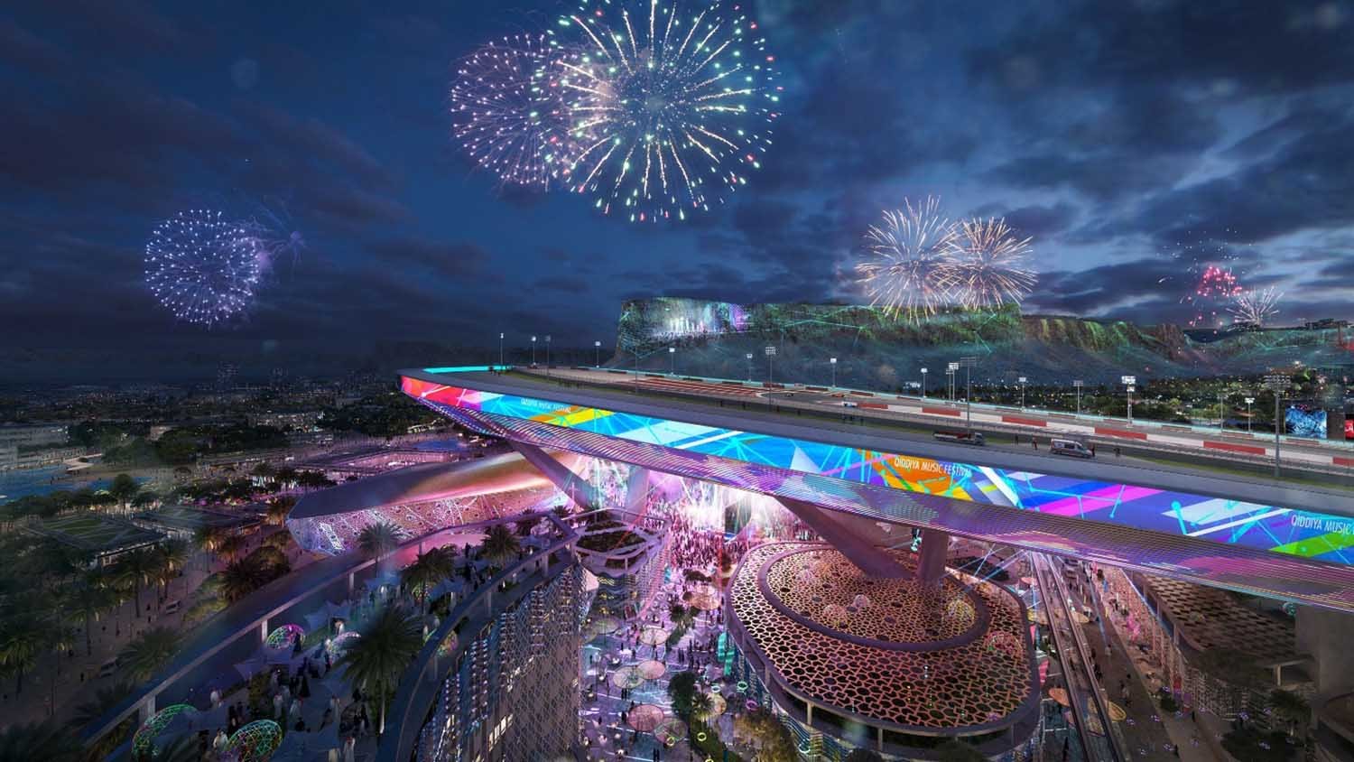 Speed Park Track in Qiddiya City - Tilke Enginers & Architects | Copyright and courtesy Qiddiya Media