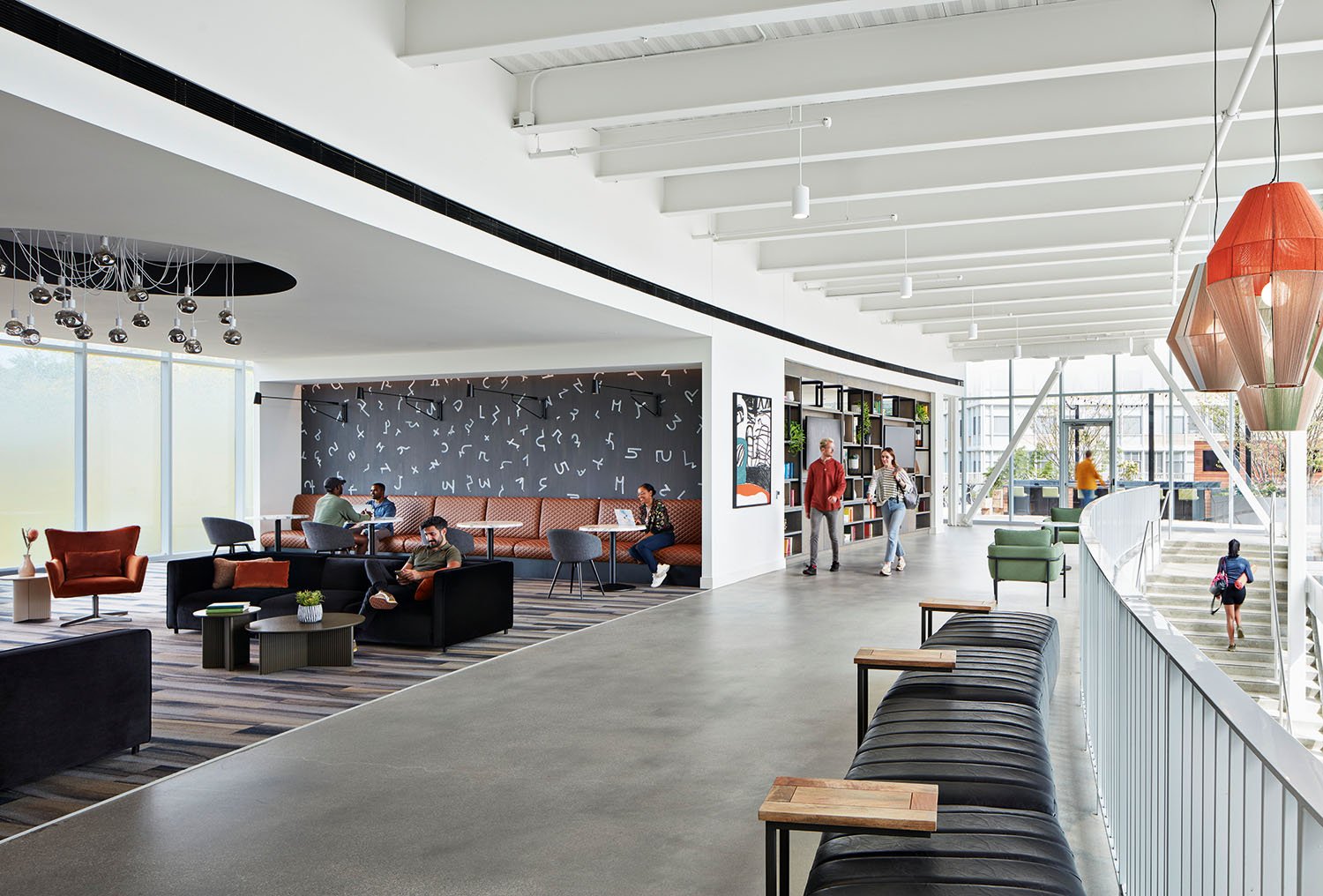 Strategies to Build  a Just and  Inclusive Future - ©Kendall McCaugherty, courtesy of Gensler | The Hub at Prairie Shores, housing complex, Chicago, Illinois, USA, 2022.
