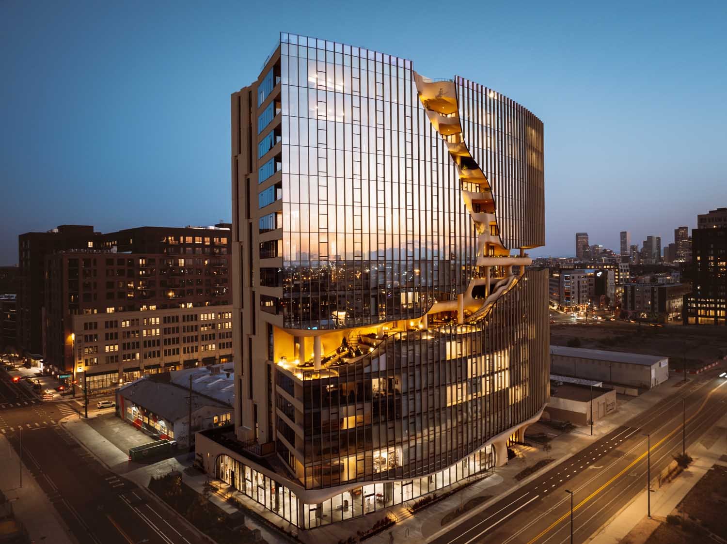 One River North - MAD Architects | ©Parrish Ruiz De Velasco , courtesy of MAD Architects